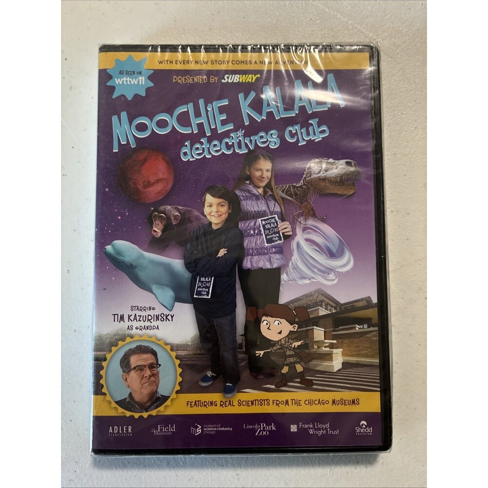 Moochie Kalala Detectives Club DVD 2015 Kid Science Vol 1, 6 Episodes NEW Sealed